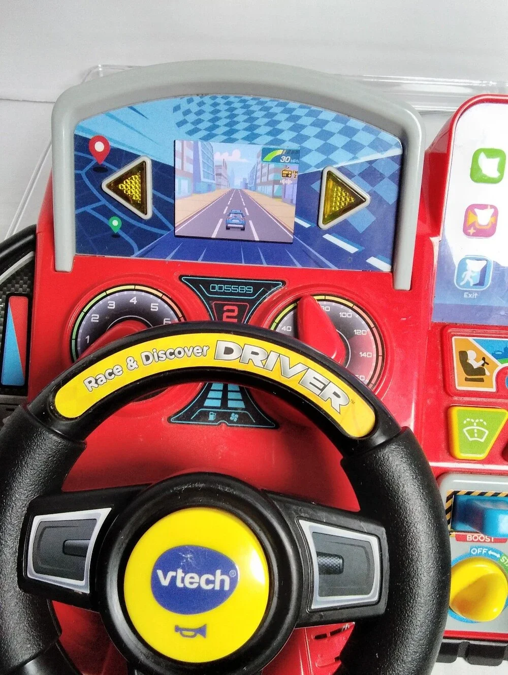 V Tech Race & Discover Driver Toy